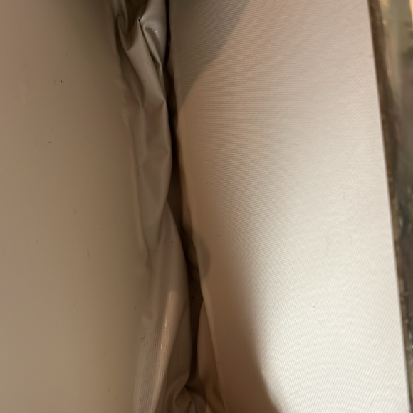 🔹 Vintage 70’s Vinyl Red White and Blue Purse with Removable Chain Strap - Picture 4 of 4